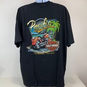 Harley Davidson T-Shirt 3XL Honolulu Hawaii USA